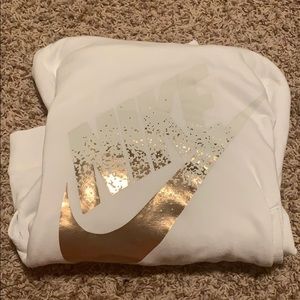White Nike Hoodie